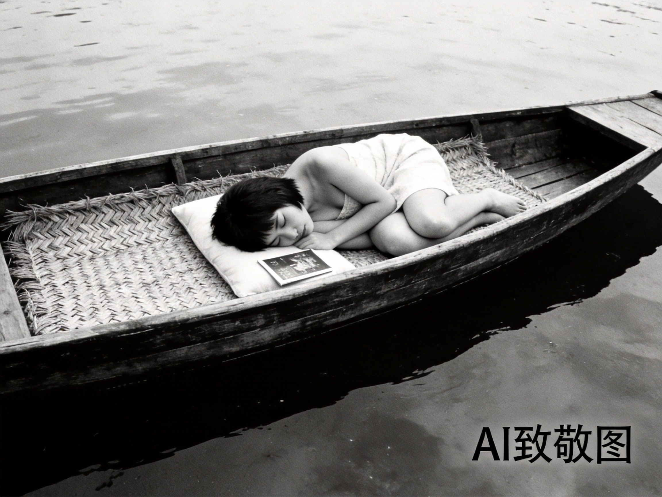 AI致敬图 · 荒木经惟《感伤之旅》风格